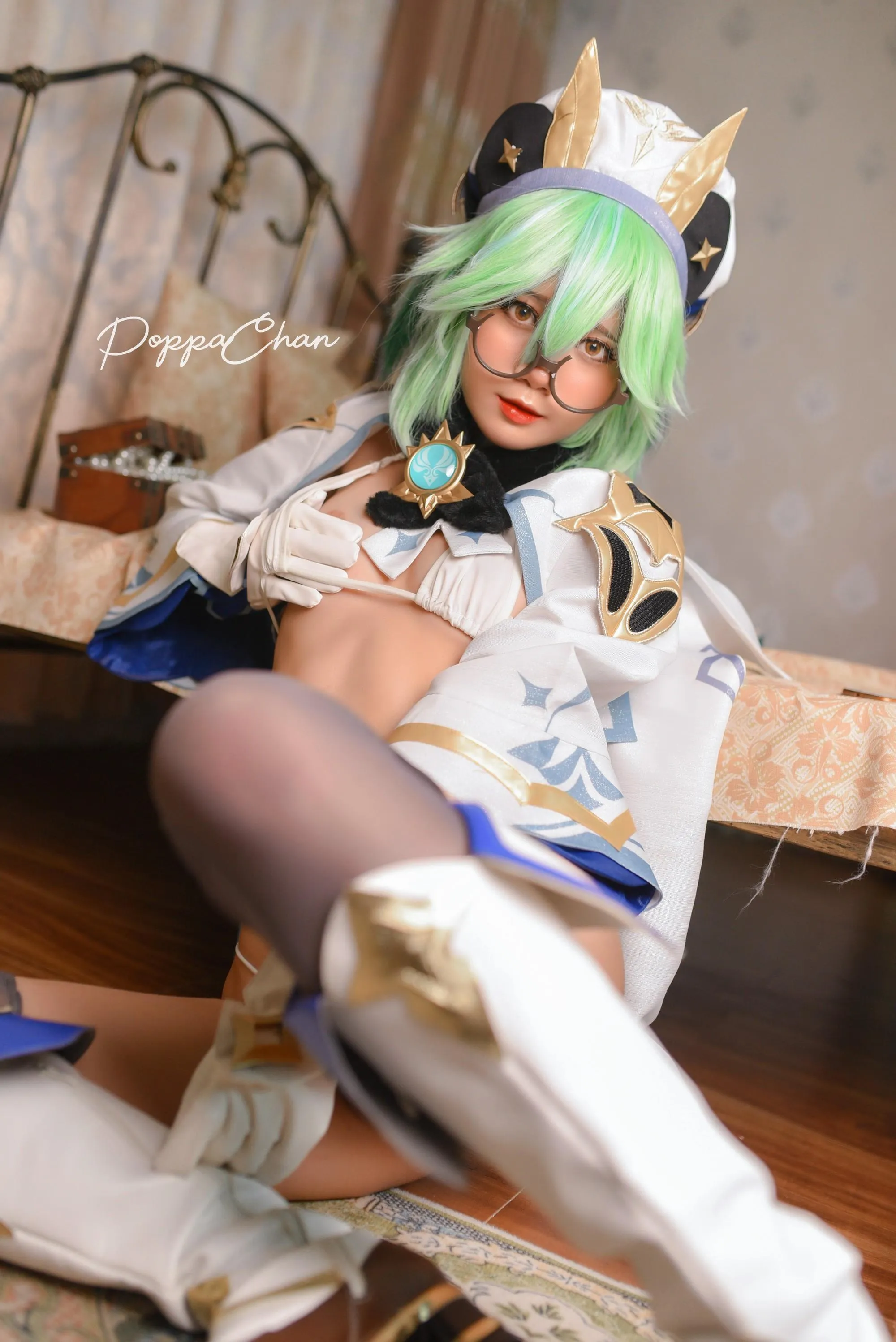 PoppaChan – NO.026 Sucrose Genshin Impact [25P]插图9